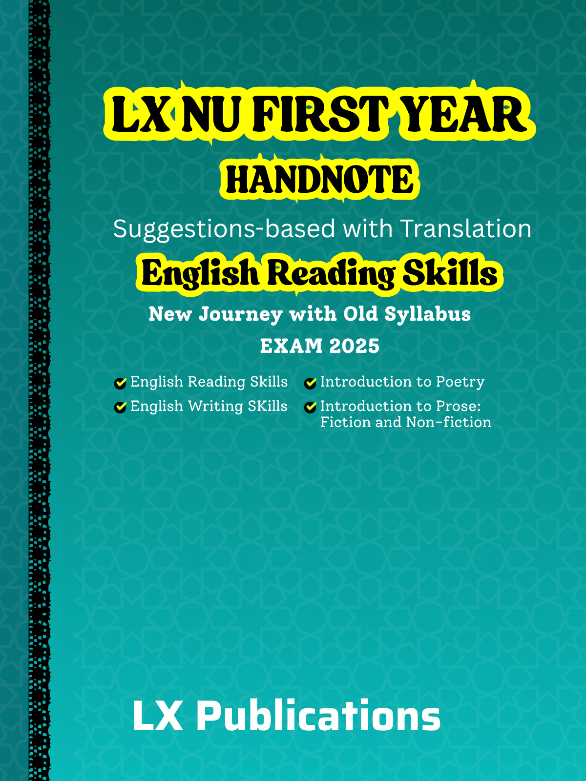 NU English Reading Skills (Old Syllabus) Exam 2025 